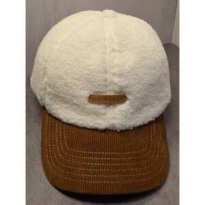 Harry Potter Hogwarts Sherpa Fleece Corduroy Baseball Cap Hat Miniso